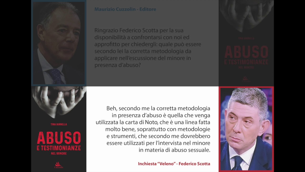ABUSO E TESTIMONIANZE NEL MINORE – INTERVISTA A FEDERICO SCOTTA